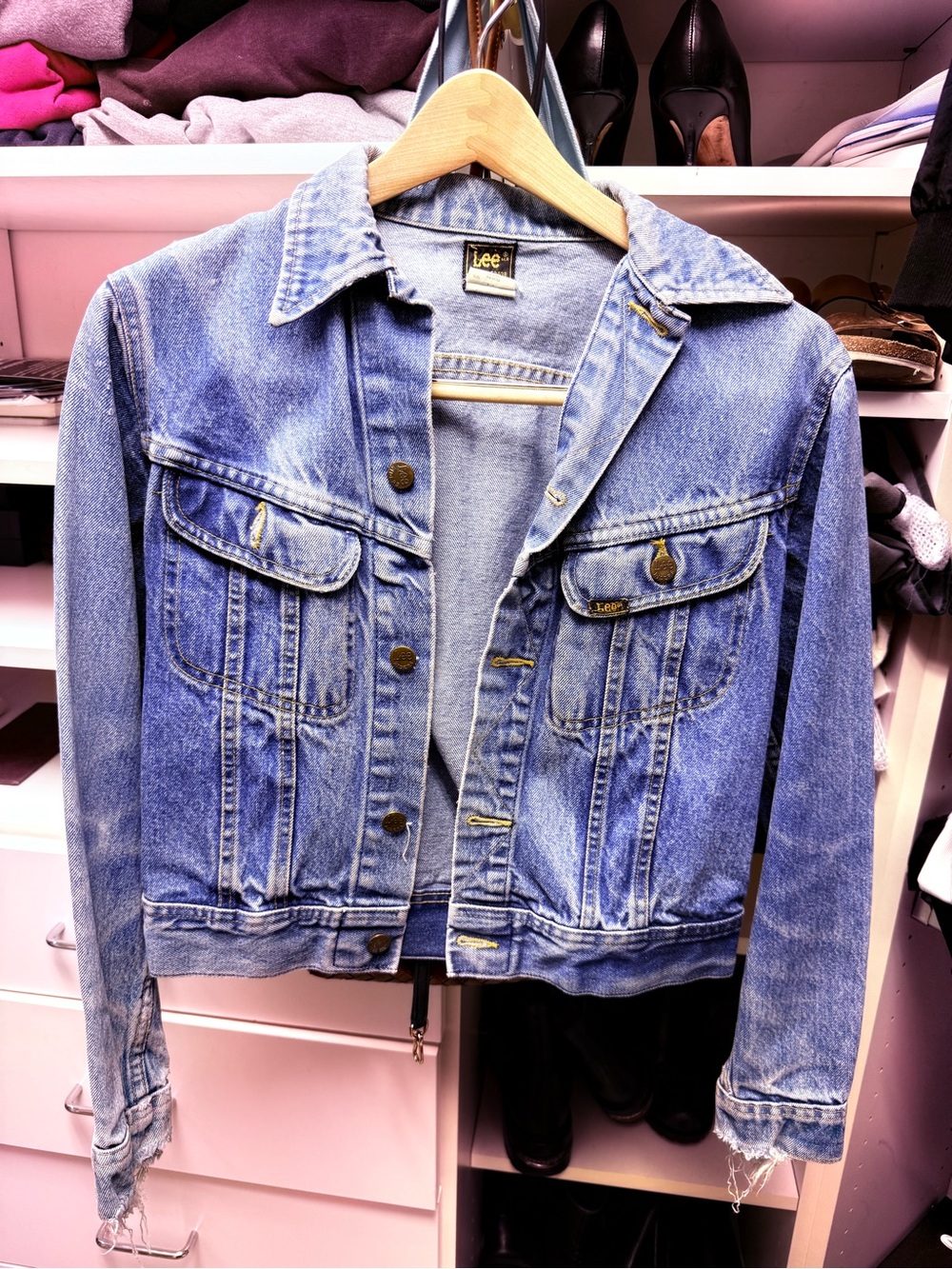 Lee Light Blue Denim Shirt Jacket